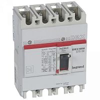Автоматический выключатель DRX125 термомагнитный 30A 4П 20KA | код. 027033 |  Legrand 